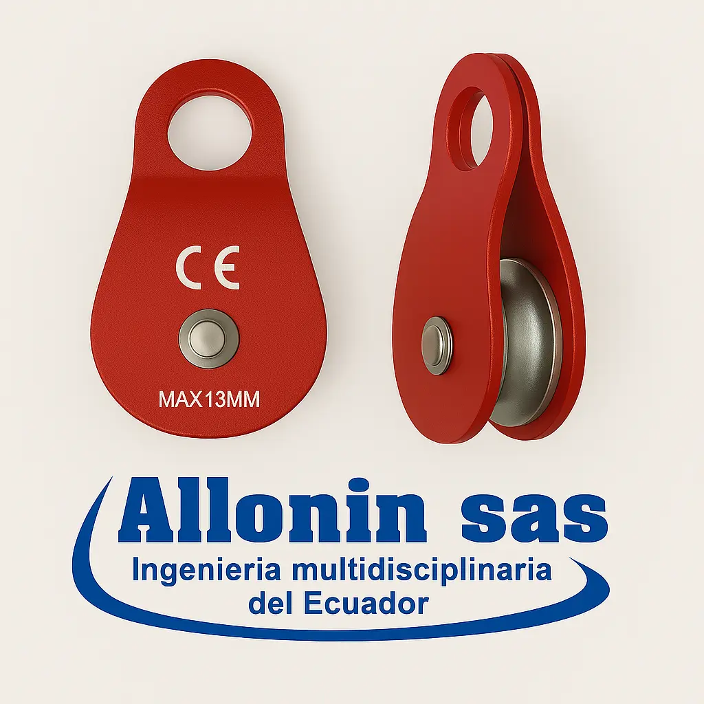 POLEAS  TIPO T 13 MM