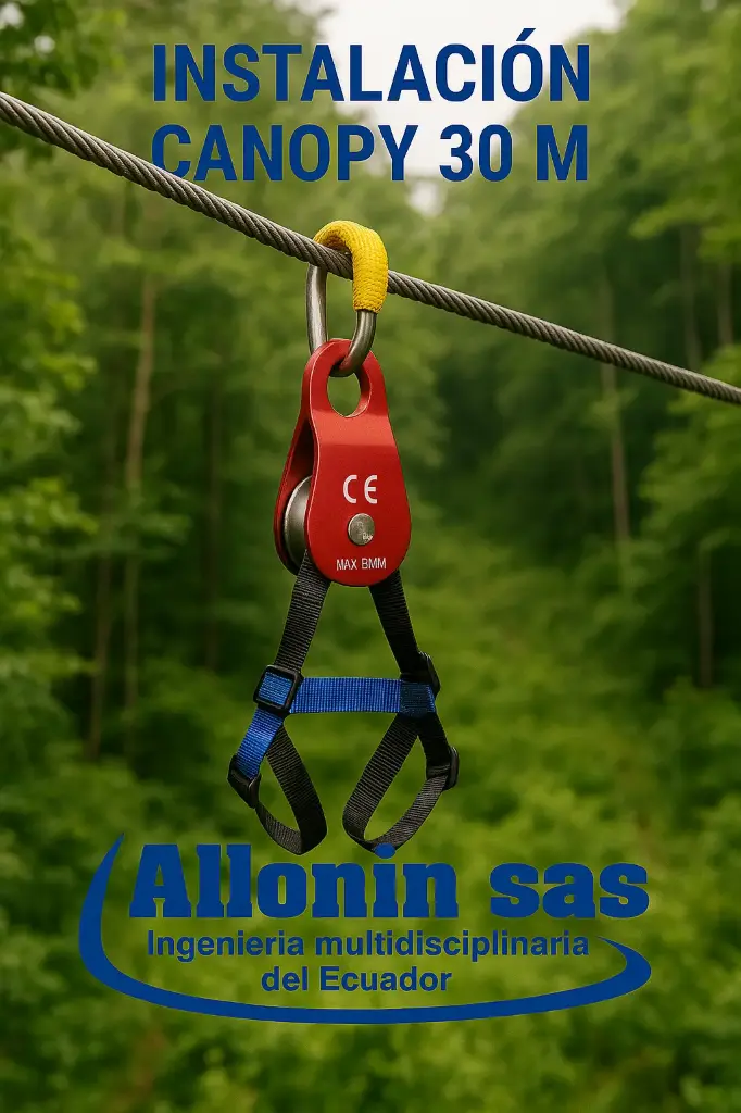 INSTALACION CANOPY 30 M